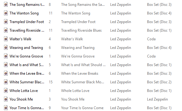 Led Zeppelin’s Ultimate Collection of 82 Songs on 1 Digital File