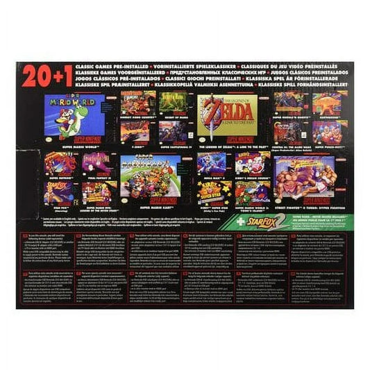 Super Nintendo SNES Mini Classic Modded Game Console 3500+ Games!